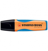 Textmarker STABILO BOSS Splash, 75/54, orange, 2-5mm Keilspitze