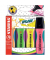 Textmarker STABILO BOSS Splash, 75/4, Etui, 4-farbig sortiert, 2-5mm Keilspitze
