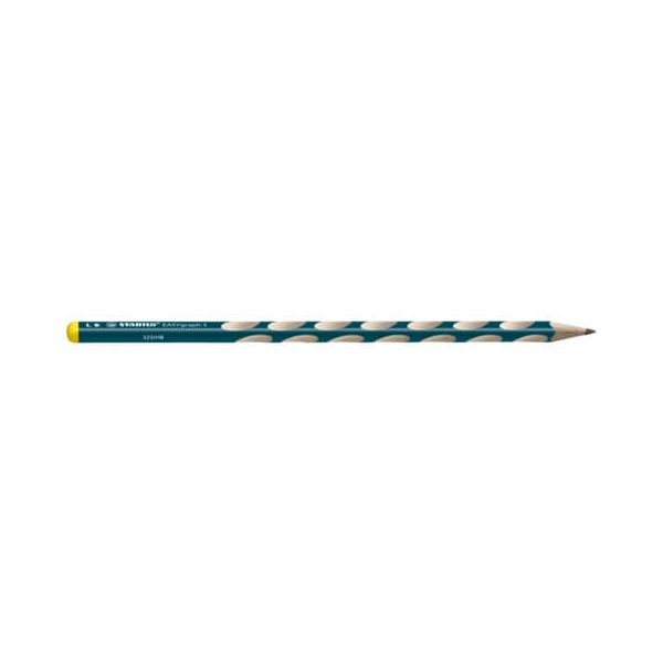 6 Stück Stabilo Bleistift EASYgraph S, 325/HB-6, Härte HB, 2,2mm, petrol 4006381530552 Stabilo
