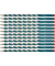 Bleistift EASYgraph S, 326/HB, petrol, 2,2mm, HB