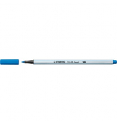 Premium-Filzstift mit Pinselspitze für variable Strichstärken - Pen 68 brush - Einzelstift - dunkelblau