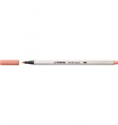 Premium-Filzstift mit Pinselspitze für variable Strichstärken - Pen 68 brush - Einzelstift - apricot