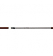 Premium-Filzstift mit Pinselspitze für variable Strichstärken - Pen 68 brush - Einzelstift - braun