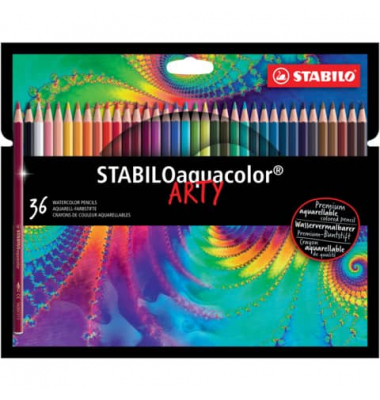 STABILO 1636/1-20 Aquacolor sort.