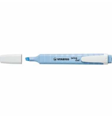 Textmarker swing cool Pastel, 275/111-8, Wolkenblau, 1-4mm Keilspitze
