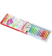 Textmarker STABILO swing cool, 275/18-01-5, Etui, 18-farbig sortiert, 1-4mm Keilspitze