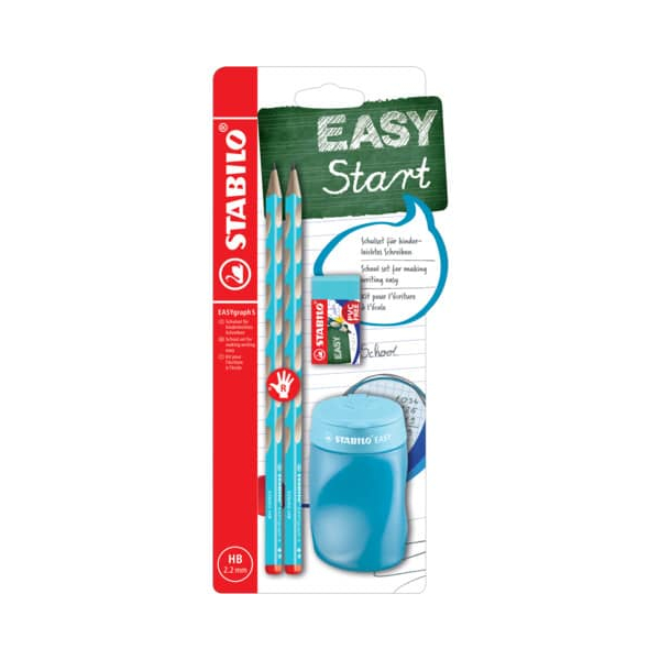 3 Stück Stabilo Schreibgeräteset, B-56671-3, blau, 2,2mm, HB 4006381566711 Stabilo 4 Stück