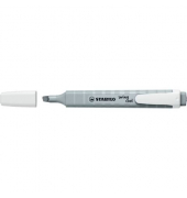 Textmarker STABILO swing cool, 275/194-8, seidengrau, 1+4mm Keilspitze