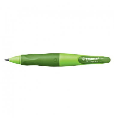 Druckbleistift STABILO EASYergo 3.15, 7892/4-HB, hellgrün/dunkelgrün, 3,15mm, HB