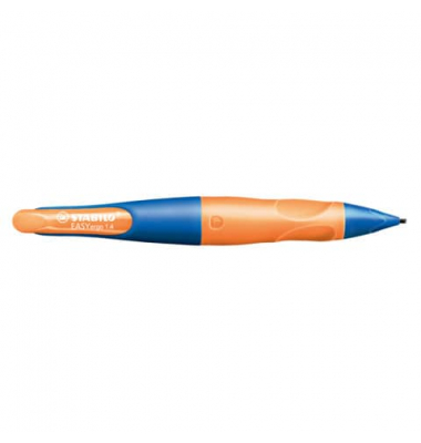 Druckbleistift STABILO EASYergo 1.4, 7881/6-HB, ultramarinblau/neonorange, 1,4mm, HB