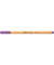Fineliner point 88, 88/60, orange, wei&szlig;e Streifen (Schreibfarbe: pflaume), 0,4mm