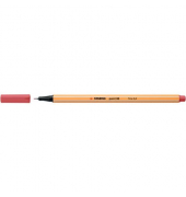 Fineliner point 88, 88/47, orange, wei&szlig;e Streifen (Schreibfarbe: rostrot), 0,4mm