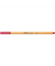 Fineliner point 88, 88/49, orange, wei&szlig;e Streifen (Schreibfarbe: erdbeerrot), 0,4mm