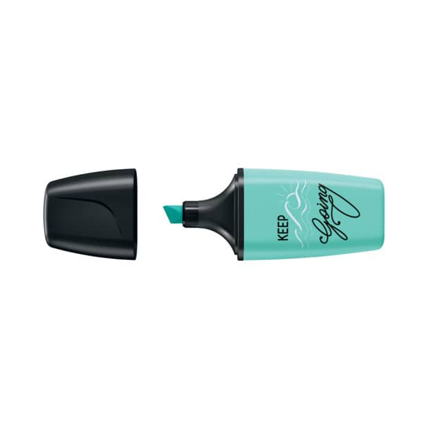 10 Stück Stabilo Textmarker STABILO BOSS MINI Pastellove, 07/113-9, türkis, 2-5mm Keilspitze 4006381575683 Stabilo