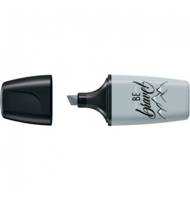 Textmarker STABILO BOSS MINI Pastellove, 07/194-9,  seidengrau , 2-5mm Keilspitze