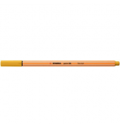 Fineliner point 88, 88/87, orange, wei&szlig;e Streifen (Schreibfarbe: curry), 0,4mm