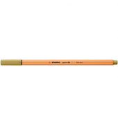 Feinliner point 88 EF 0,4mm khaki
