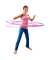 Simba Hula-Hoop-Reifen pink