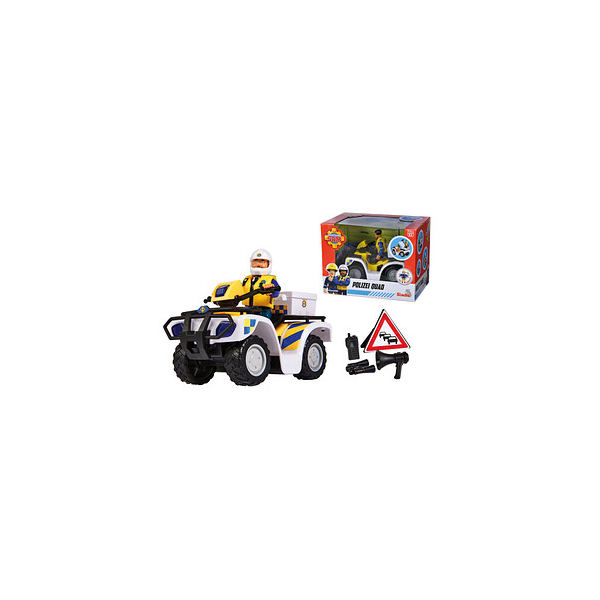 4006592062644 - Feuerwehrmann Sam Polizei-Quad Spielfahrzeug 4006592062644 - Feuerwehrmann Sam Polizei-Quad Spielfahrzeug