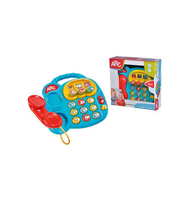 Simba ABC Buntes Telefon Lernspielzeug