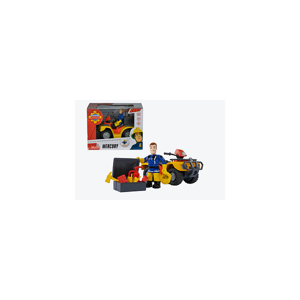 4006592976576 - Feuerwehrmann Sam Mercury-Quad Spielzeugauto 4006592976576 Simba 4006592976576 - Feuerwehrmann Sam Mercury-Quad Spielzeugauto 4006592976576 Simba