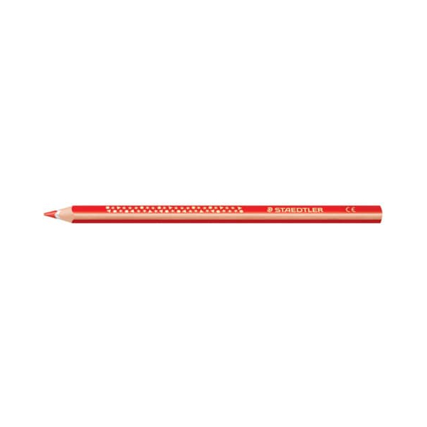 12 Stück Staedtler Farbstift Tricki Dicki, 1284-2, rot, dreikant, ergonomisch 4006608107215 Staedtler