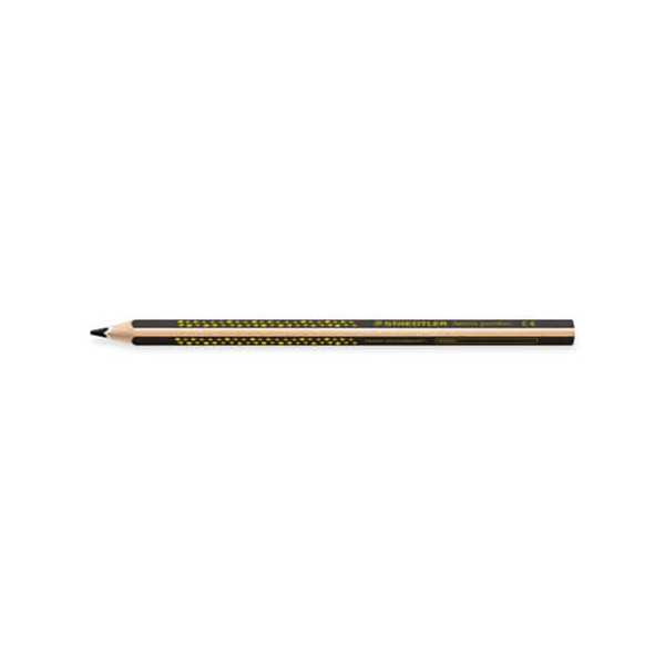 12 Stück Staedtler Farbstift Tricki Dicki, 1284-9, schwarz, dreikant, ergonomisch 4006608107406 Staedtler