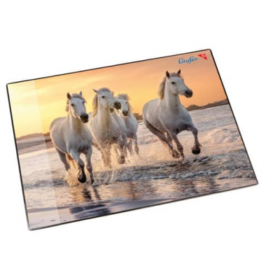 Schreibunterlage 46656 Pferd am Strand Pferde am Stand 53x40cm