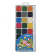 Farbkasten - 24 Farben sortiert