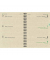 Buchkalender 759-0640, Graspapier, Motiv, 1 Woche / 2 Seiten, 13,7x19,6cm (A5), 2025