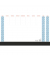 Schreibunterlage 108-1020 wei&szlig; 59,5x37cm
