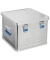 hünersdorff OFFICE BOX Alubox 50,0 l silber 44,0 x 44,0 x 32,0 cm