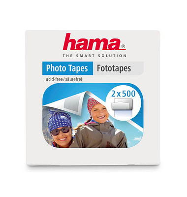 hama Fototapes doppelseitige Klebepads 12,0 x 13,0 mm