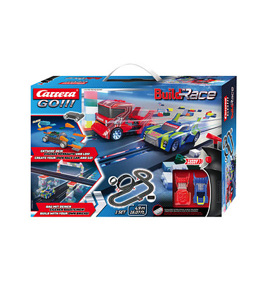 Carrera GO!!! Build 'n Race Autorennbahn