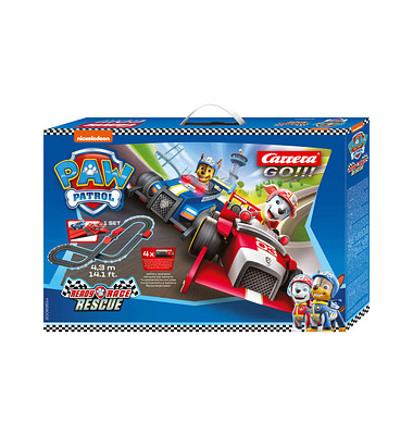 Carrera GO!!! Paw Patrol - Ready Race Rescue Autorennbahn