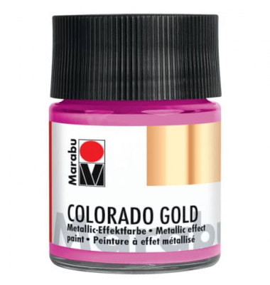 12640 005 Effektfarbe Metallic rosa 733 50ml