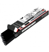 Fineliner-Set Graphix, 01460 000 00101, grau/schwarz (Schreibfarbe: schwarz), 0,2+0,4+0,8mm+Brush