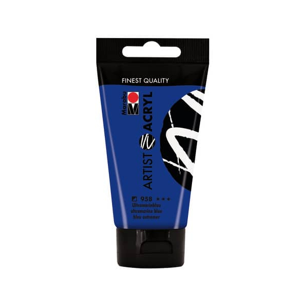 4 Stück Marabu 1220 02 958 75ml 4007751630360 Marabu 75 Milliliter