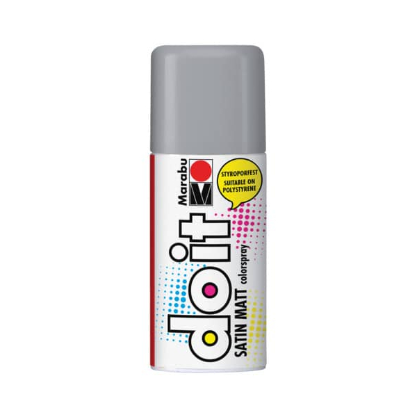 4007751632500 - Do it Satin Matt Acrylspray Sprühfarbe grau 1500 ml 4007751632500 - Do it Satin Matt Acrylspray Sprühfarbe grau 1500 ml