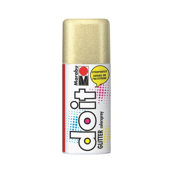 4007751632920 - Do it Glitter Acrylspray Sprühfarbe gold 1500 ml 4007751632920 - Do it Glitter Acrylspray Sprühfarbe gold 1500 ml