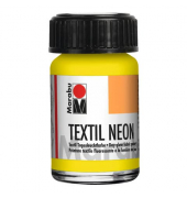 Textilfarbe 15ml Neon gelb