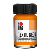 Textilfarbe 15ml Neon orange