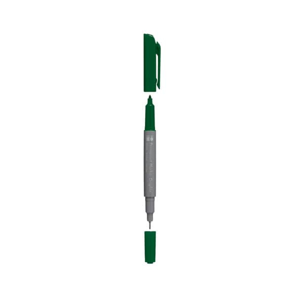 6 Stück Marabu Permanentmarker 01470 003 068, dunkelgrün, 1-2mm  4007751739148 Marabu
