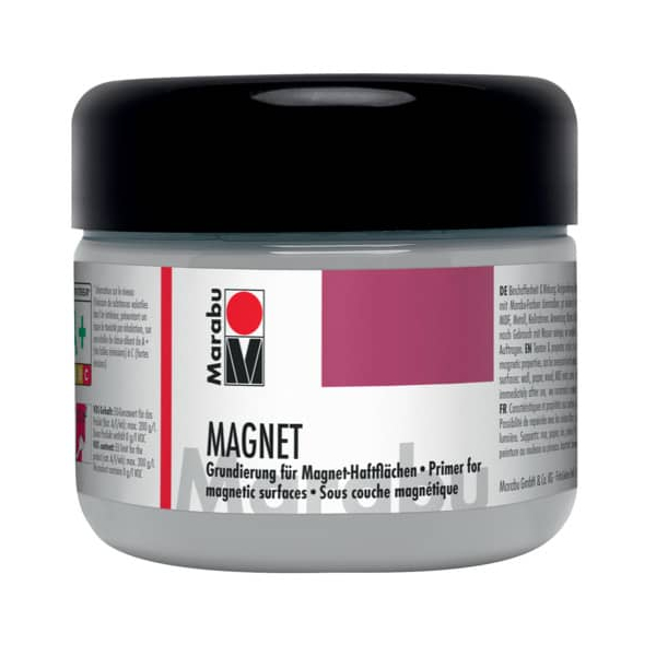 4 Stück Marabu Acrylfarbe Magnetgrundierung 4007751776167 Marabu 225 Milliliter