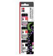 12730 000 00201 Schwarzlichtfarbe Nachtleuchtend sortiert 3x15ml DREAM