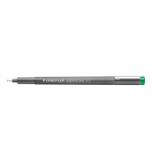 Pigmentliner pigment liner 308, 308 03-5, grau (Schreibfarbe: gr&uuml;n), 0,3mm
