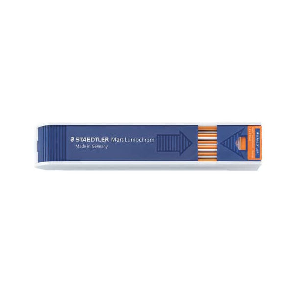 4007817046395 - Farbmine 2mm HB 12ST orange 4007817046395 STAEDTLER 12 Stück