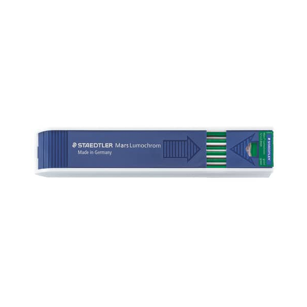 4007817046401 - Farbmine 2mm HB 12ST grün 4007817046401 STAEDTLER 12 Stück