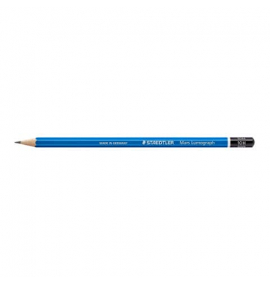 Bleistift Mars Lumograph, 100-10H, H&auml;rte 10H, 2mm, blau