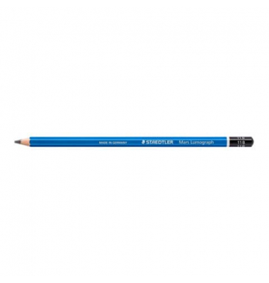 Bleistift Mars Lumograph, 100-11B, blau, 3,6mm, 11B